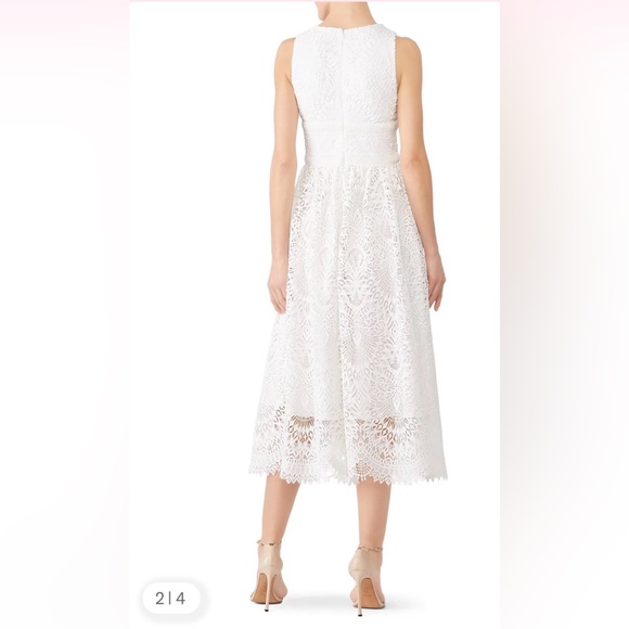 Shoshanna Women's Lace Christabella Dress Sz 12 - Picture 4 of 16